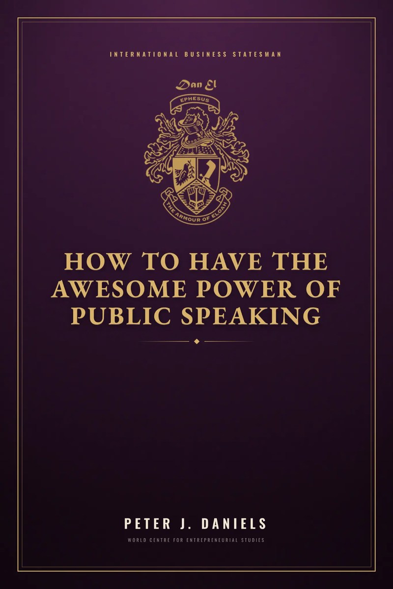 How to Have the Awesome Power of Public Speaking book cover